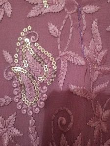 Embellished Purple Kurta