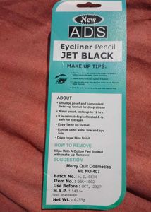 Black Jet Eyeliner Pencil