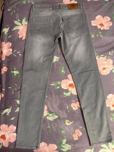 Gray &amp; black combo Mens jeans