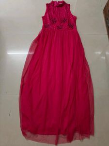 Elegant Pink Gown Offer only for Today