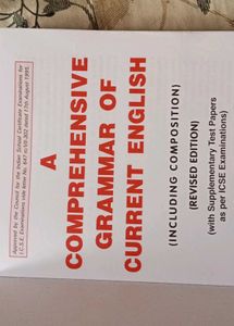A Comprehensive Grammar English for class 7