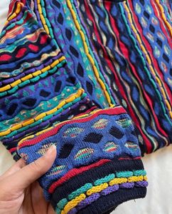 Tundra knit Coogi style sweater