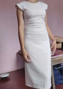Elegant Polka Dot Dress