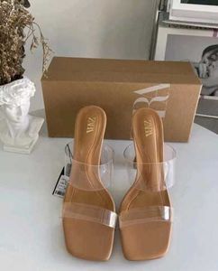 Zara Transparent High' Heel Sendel..