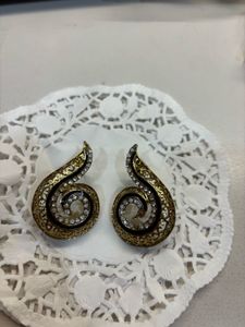 Vintage Inspired Spiral Earrings