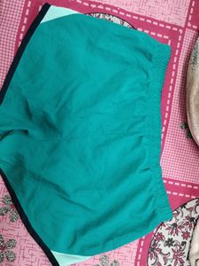 blue nike sports shorts