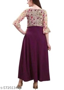 Elegant Floral Print Maxi Dress