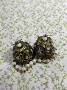 Unique Bell Shaped Jhumka Earrings