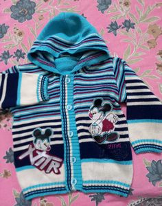 Mickey Mouse Hooded Cardigan