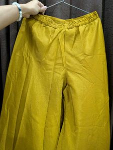 Vibrant Ethnic Kurta with plazzo dupatta