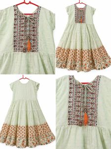 Boho Tiered Maxi Dress with Tassel Detail