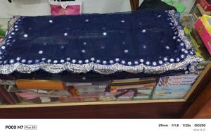 Stunning Navy Blue siqvens Lehenga Choli