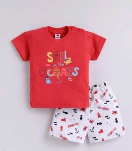 Cute Baby T-Shirt and Shorts Set