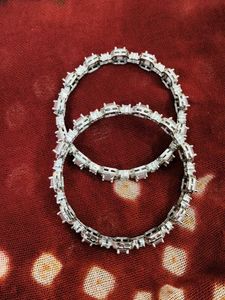Elegant Cubic Zirconia Bangles