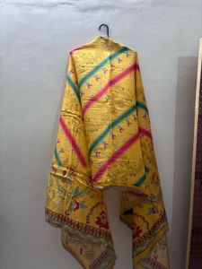 Yellow Floral Print Kurta Set