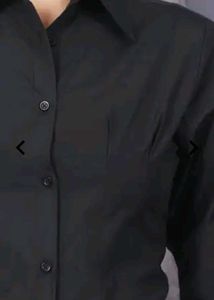 Classic Black Button-Up Shirt