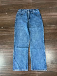Wide Leg Denim Jeans