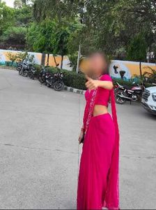 Elegant Pink Saree