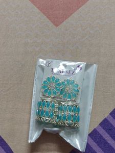 Stunning Blue Jhumka