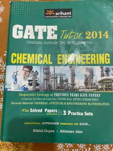 GATE Tutor 2014 Chemical Engineering