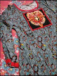 Beautiful Printed Anarkali Gown