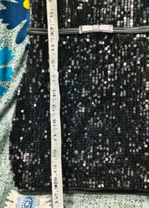 Sparkly Black Sequin Party Dress