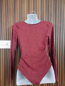 Forever 21 Maroon Top
