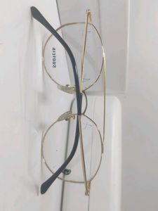 Stylish Gold Rimmed Aviator Eyeglasses