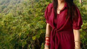 Wine Jumpsuit