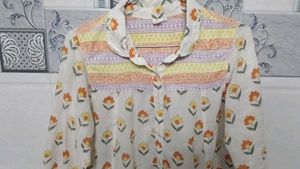 Boho Floral Print Kurta