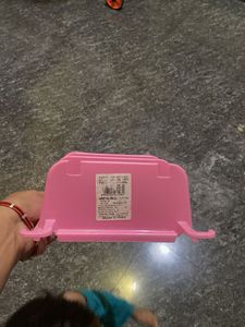 Pink 3-Tier Bathroom Organizer