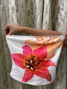 Vibrant Floral Print Tube Top