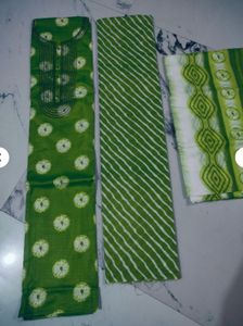 Vibrant Green Dress material