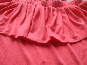 Unused Peach Off Shoulder Top