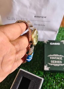 Casio Women Watch With Box &amp; Carry Bag