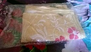 Floral Print TV Cover