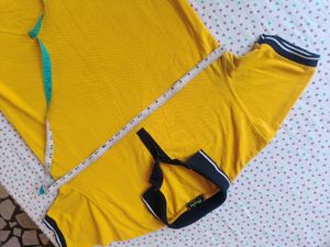 Men's Yellow Polo T-Shirt