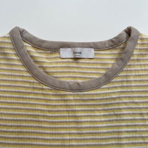 Discoat Japan Striped Casual T-Shirt