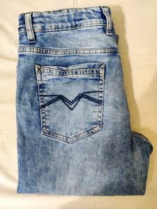 Classic Blue Wash Jeans for Boy age 13-14 yrs