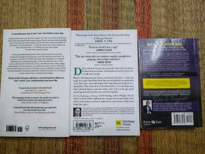 Psychology of Mny, Rich Dad Poor, Atomic Habits