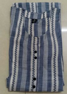 Striped Cotton Kurta