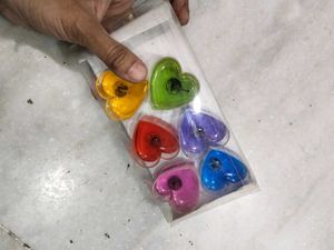 Set Of 6 Candles In A Box
