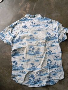 Men's Hawaiian Print Short Sleeve Shirt