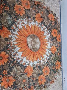 pure cotton Vintage Floral Bed Sheet