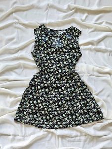 Floral Dress (Papaya)