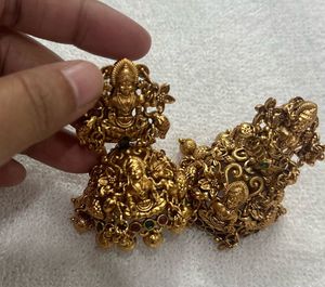 🧚‍♀️Anti Tarnish Nakshi Temple Earring Set