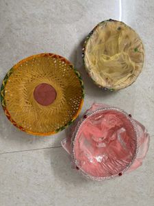 Decorative Baskets Set of 3