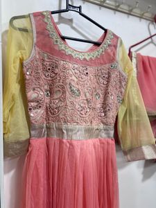Elegant Pink Kurta Set with Dupatta