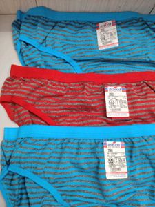 Comfortable Striped Briefs 3-Pack
