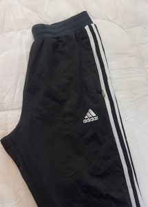 Adidas 3-Stripes Black Track Pants